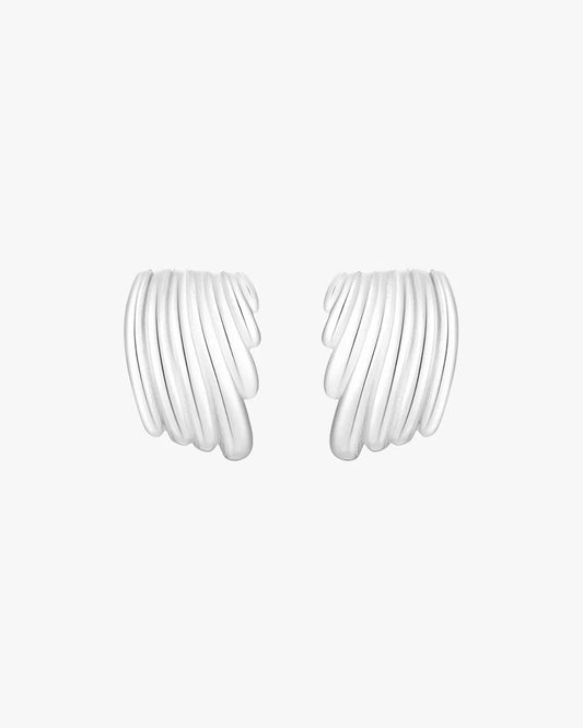 Tamara Earrings - Silver - AYUNA