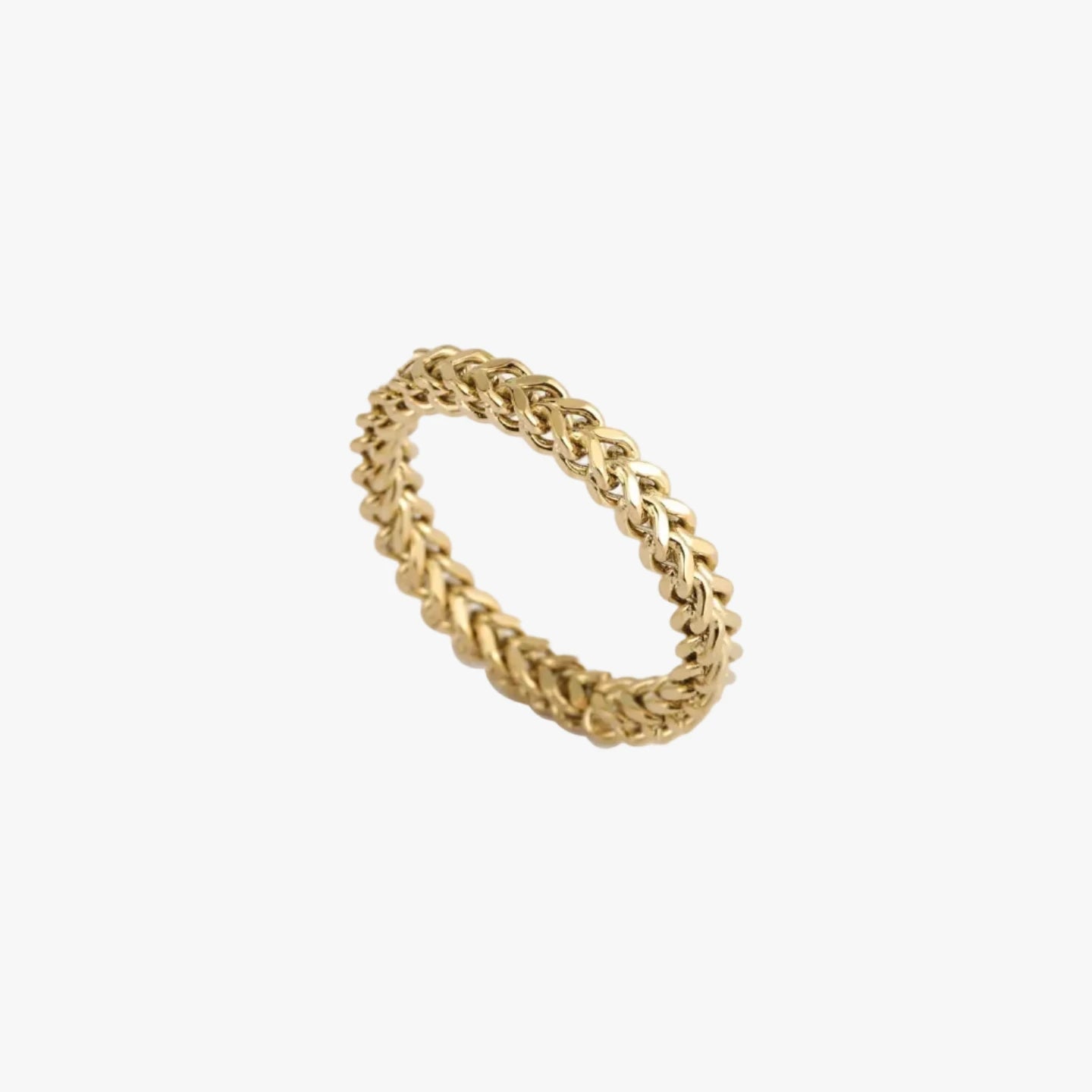 Thin Chain Ring - Gold - AYUNA