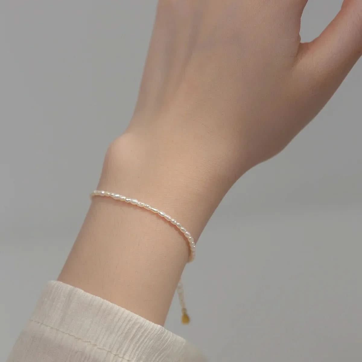 Tiny Pearl Bracelet - AYUNA