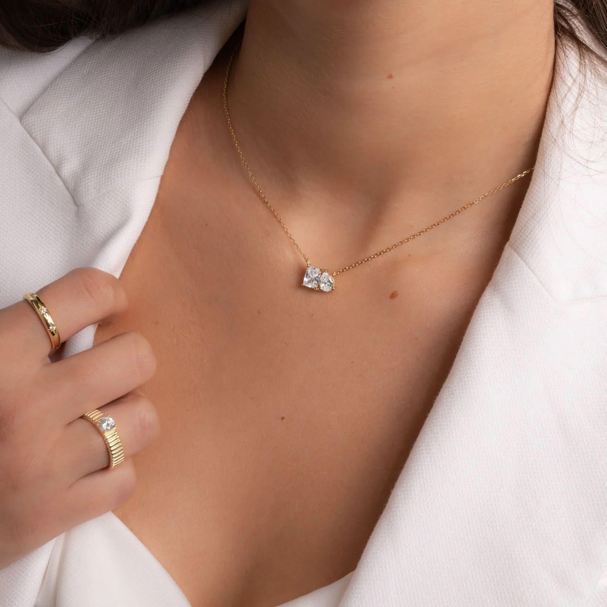 Toi et Moi Necklace - AYUNA