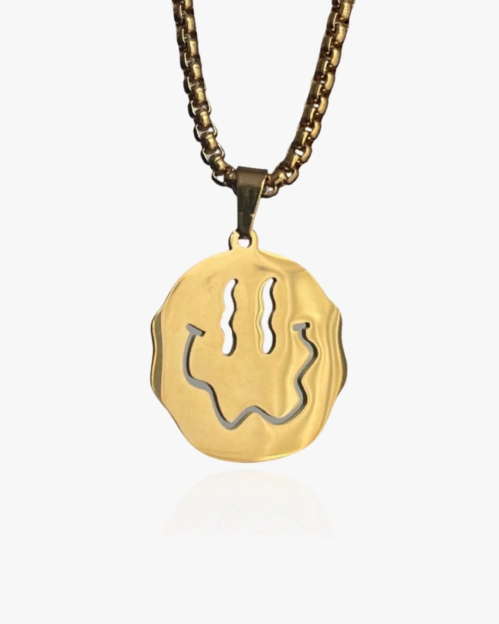 Trippy Smiley Necklace - AYUNA