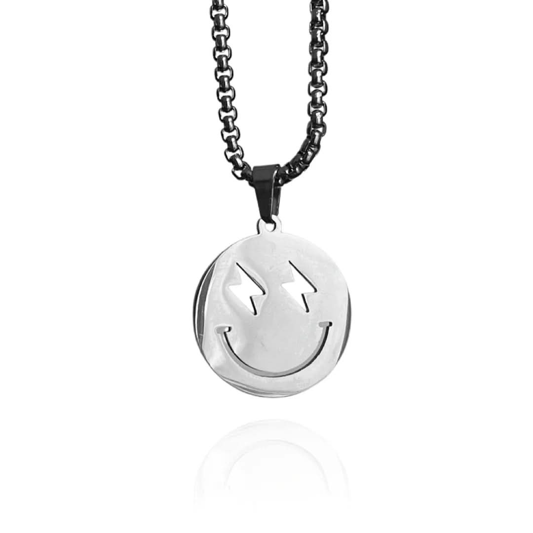 Trippy Smiley Necklace - AYUNA