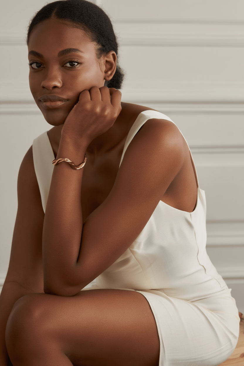 Twist Wave Bracelet - AYUNA