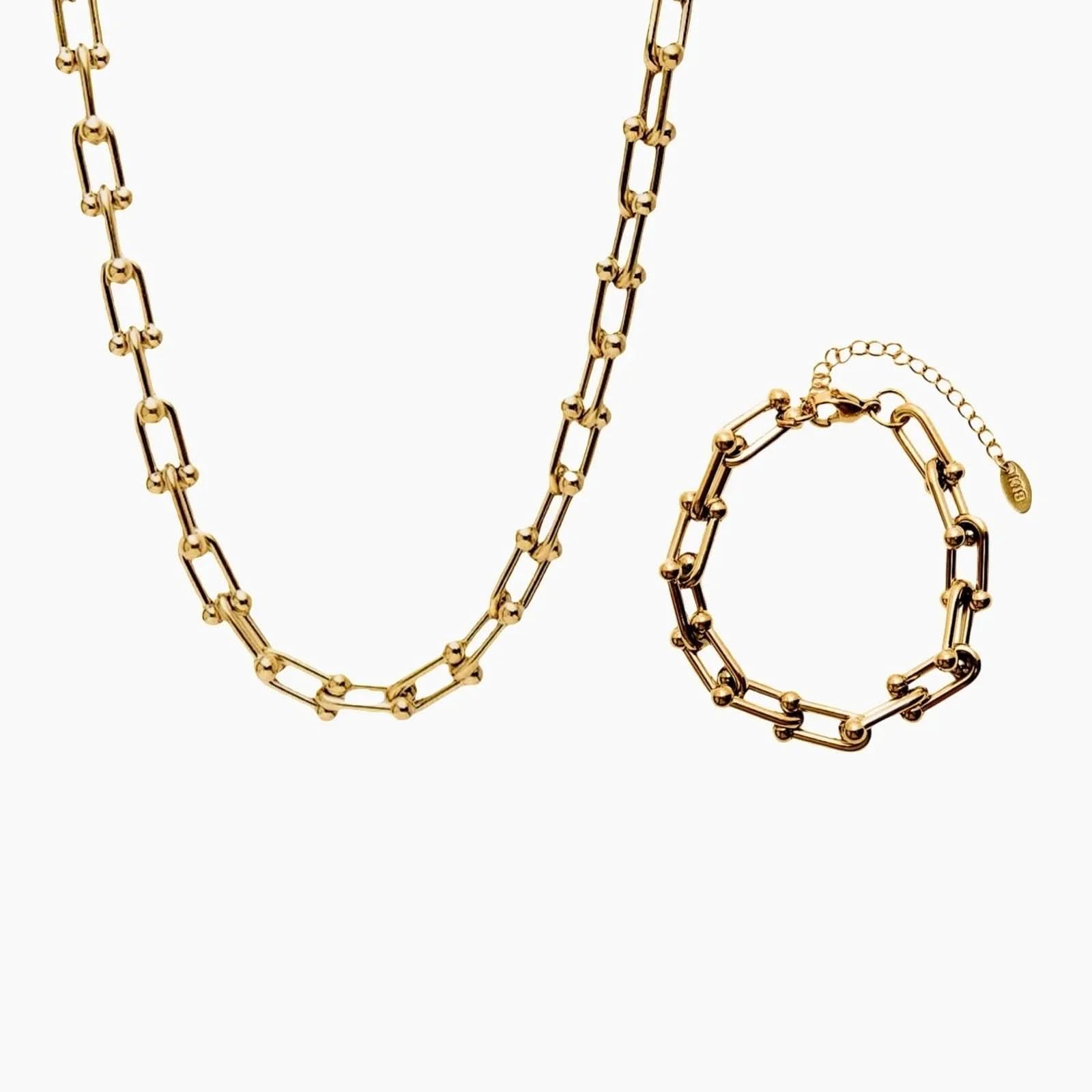 U - Shape Horse Shoe Chain - AYUNA