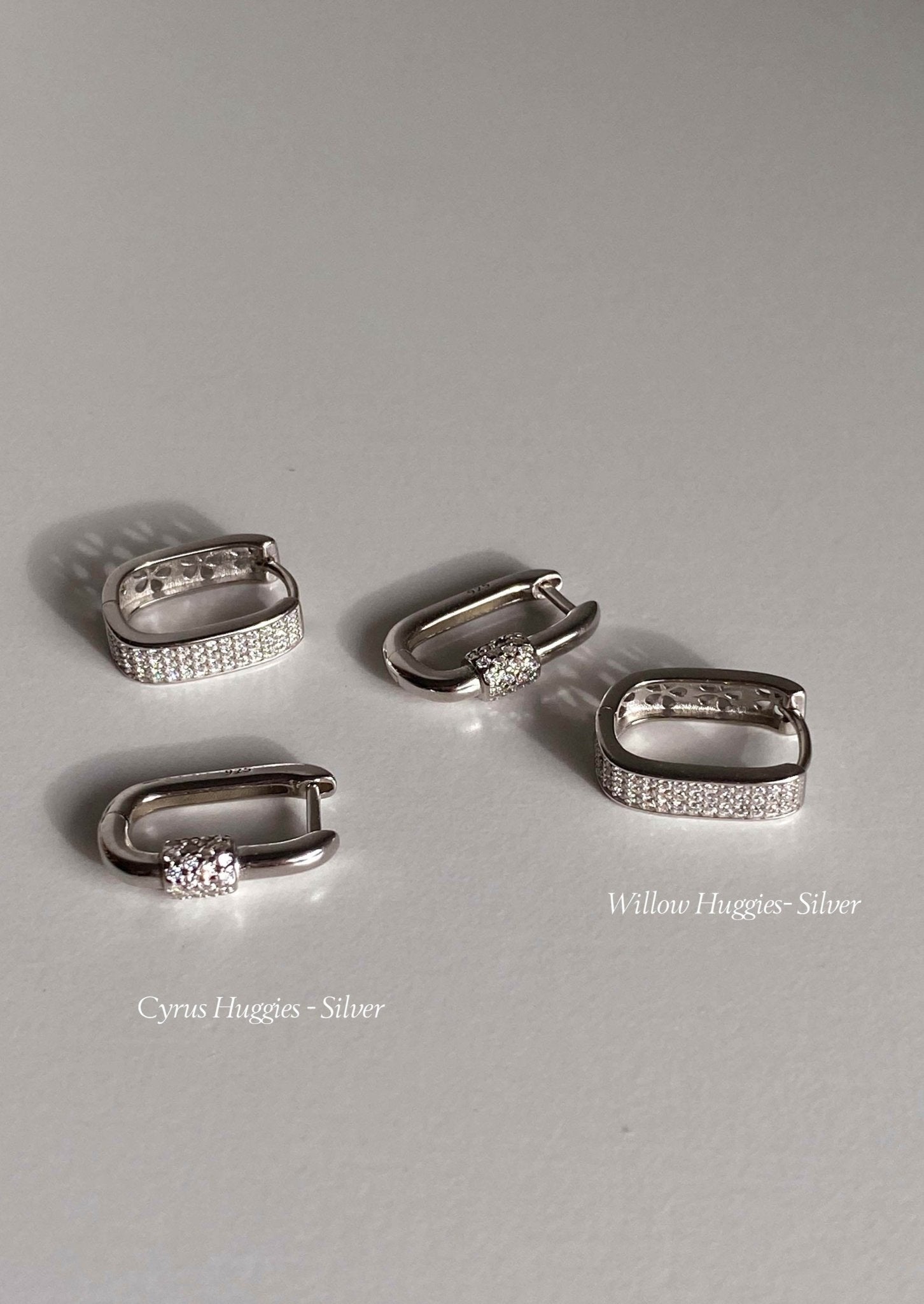 Willow Huggies - Silver - AYUNA