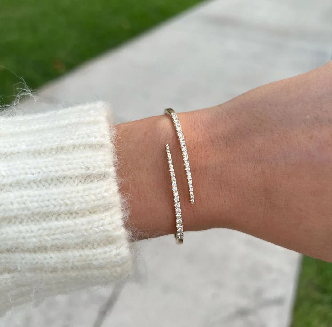 Wrap Around Tennis Bracelet - AYUNA