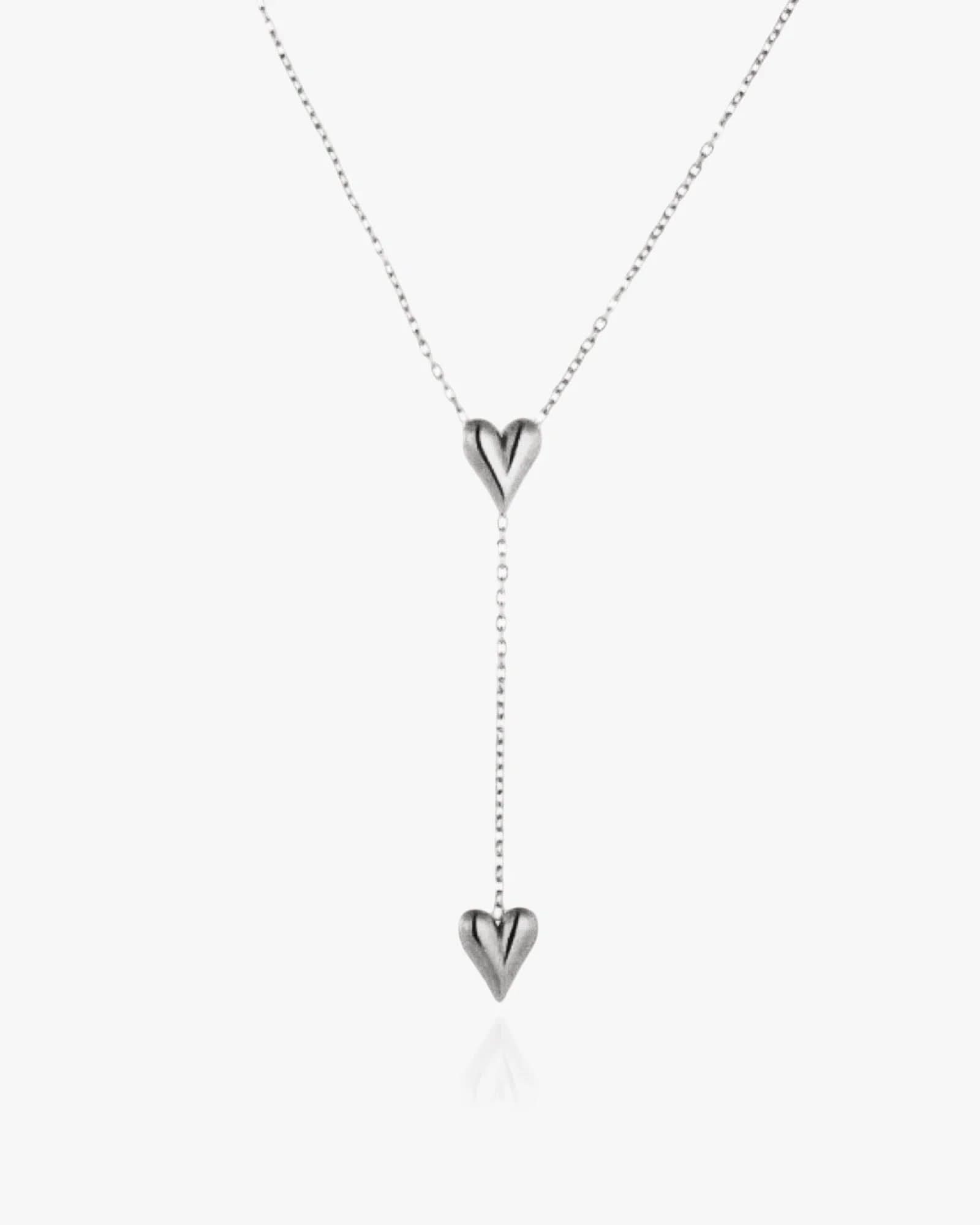 Y Shape Heart Necklace - AYUNA