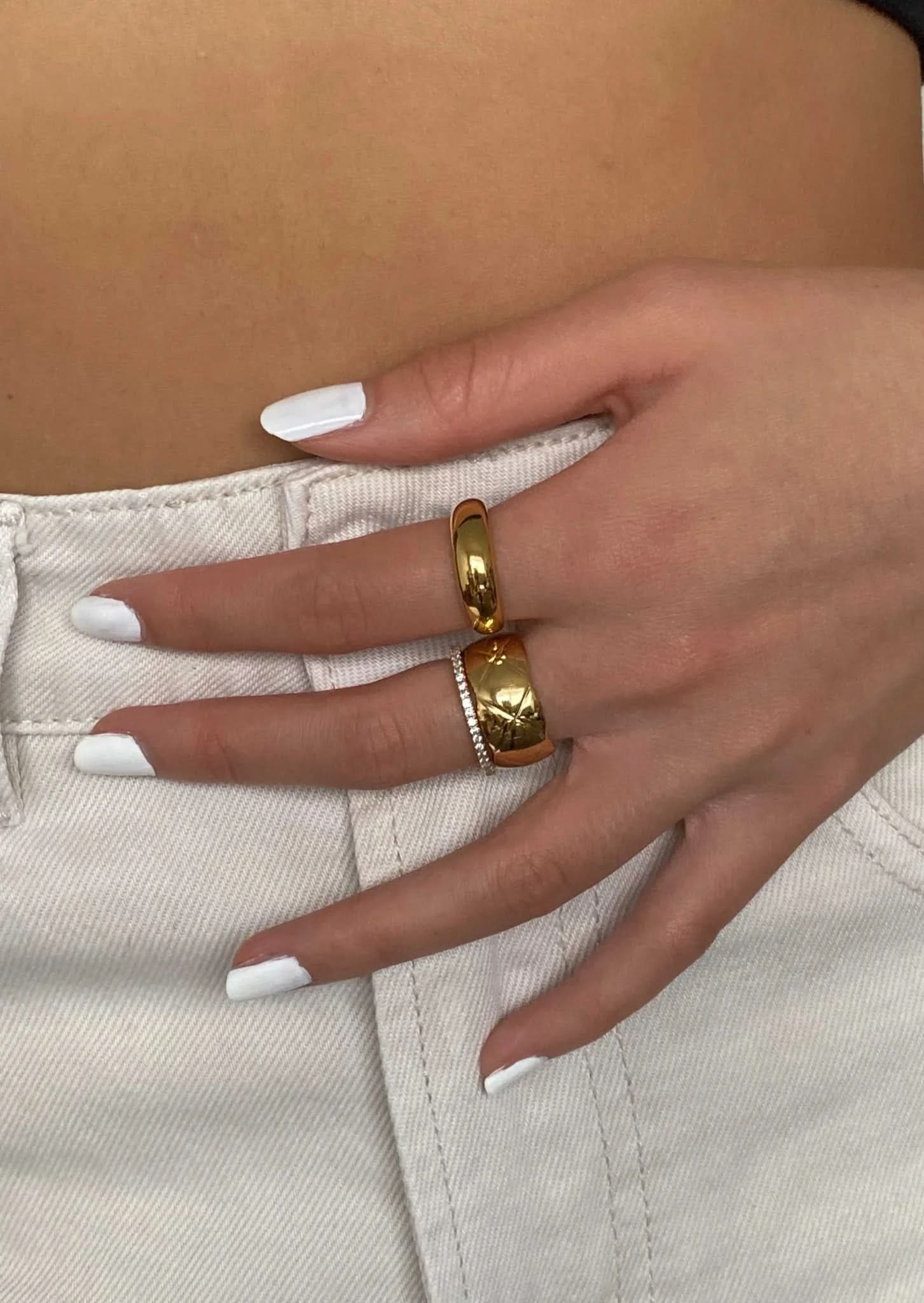 Yumi Ring - Gold - AYUNA