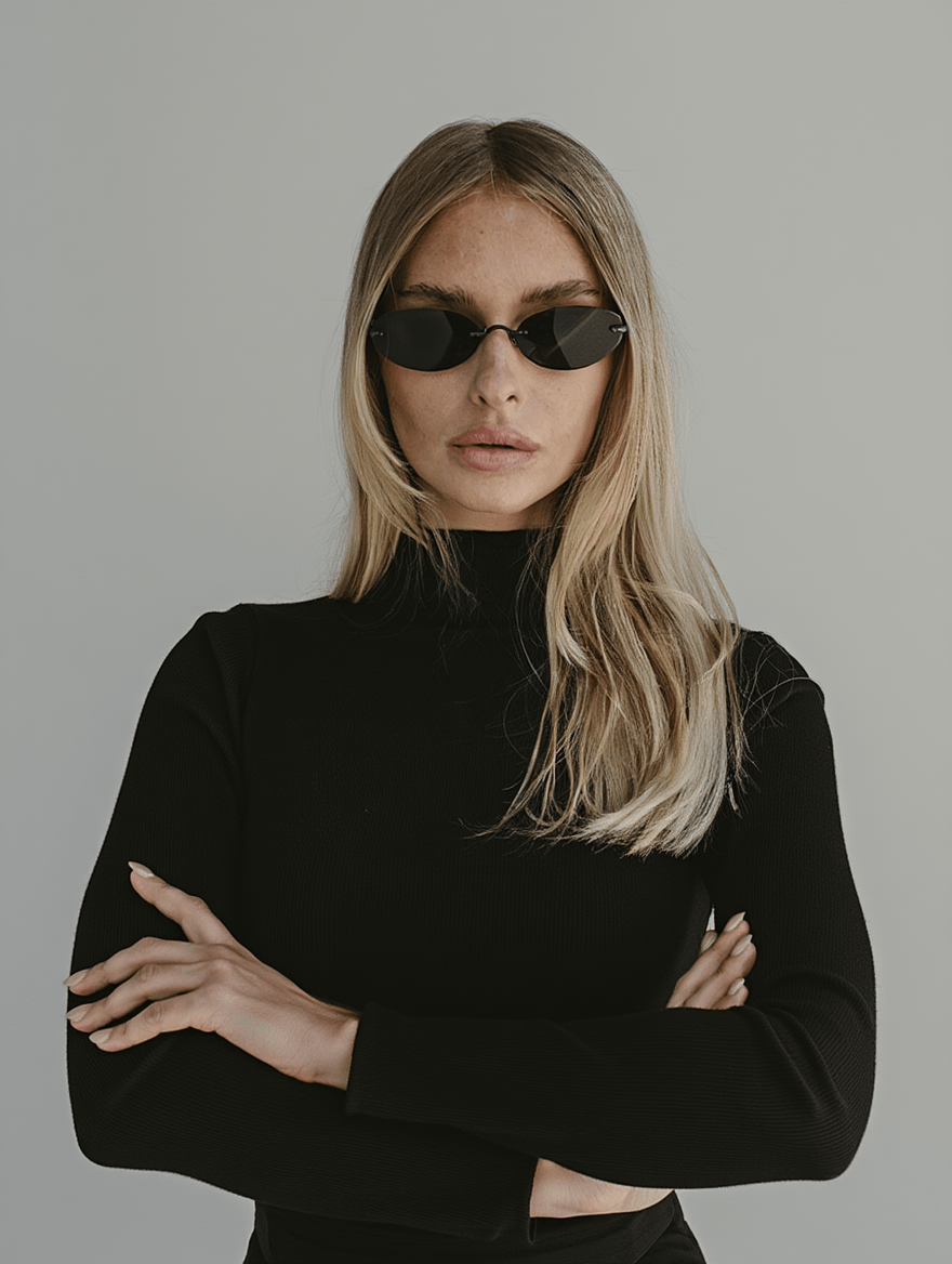 Zoe - Black/Smoke - AYUNA